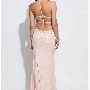 Jovani Blush Dress 90640